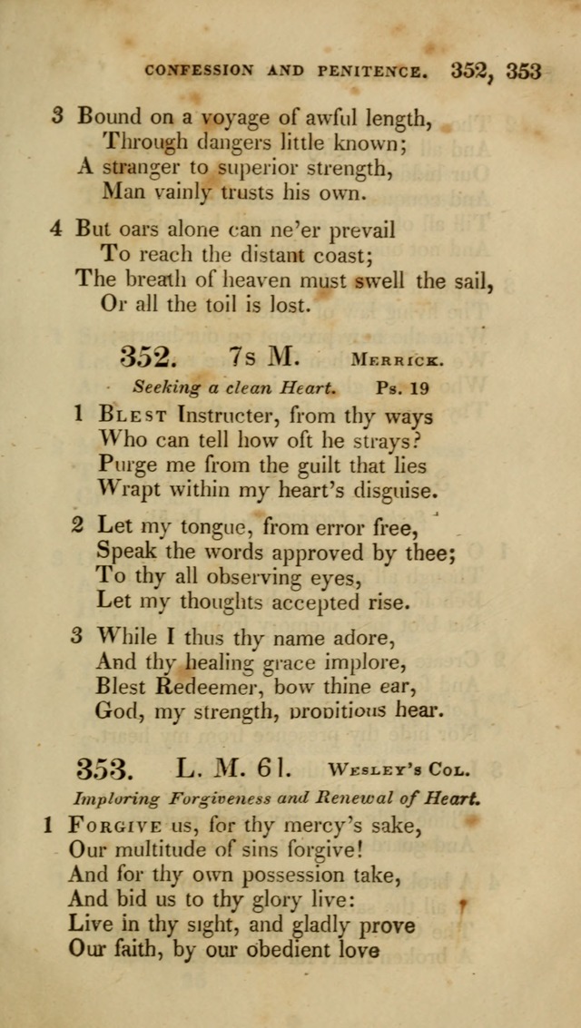 A Collection of Psalms and Hymns for Christian Worship (6th ed.) page 255