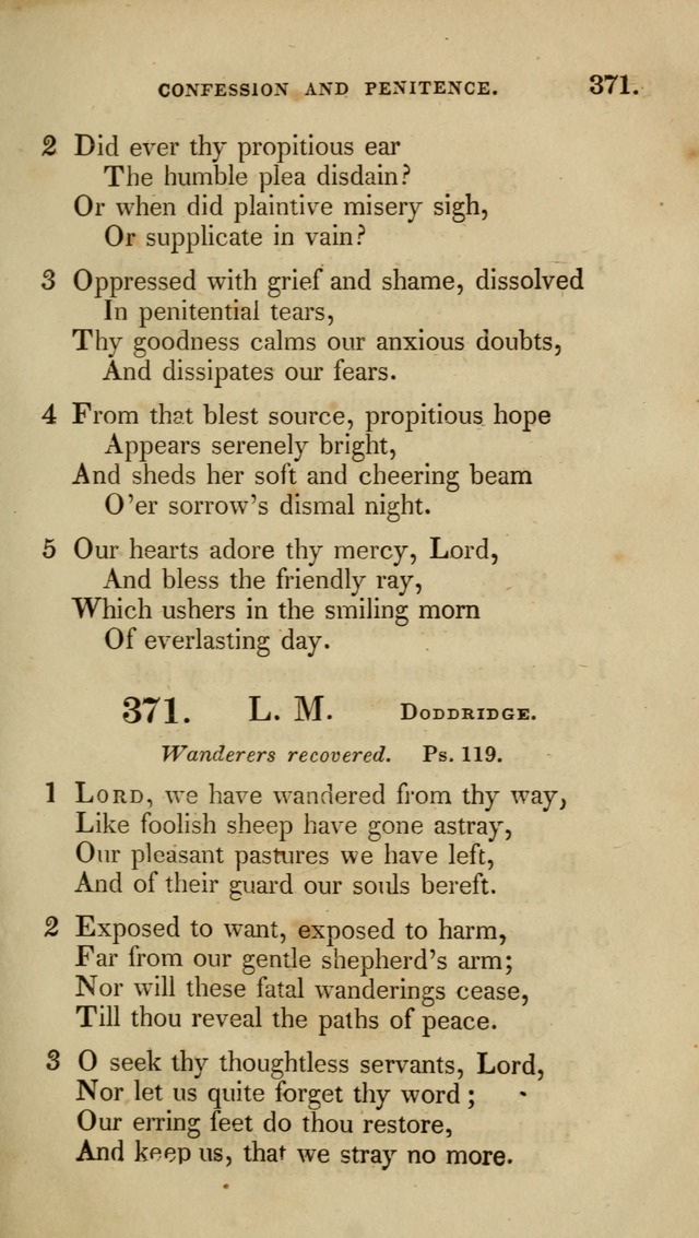 A Collection of Psalms and Hymns for Christian Worship (6th ed.) page 267