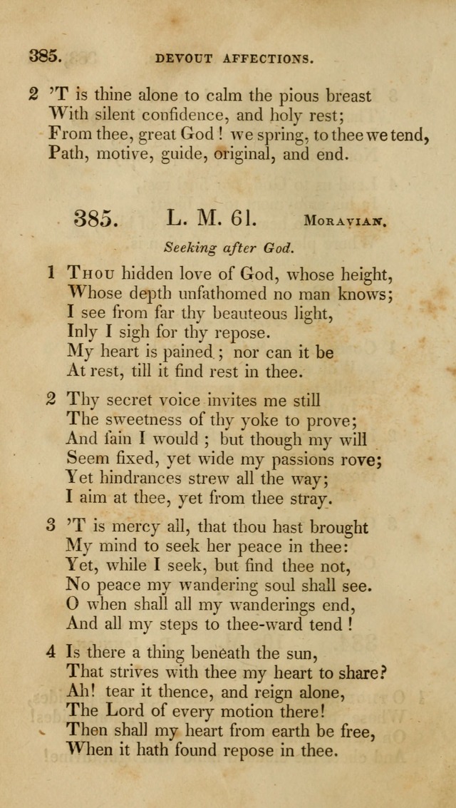 A Collection of Psalms and Hymns for Christian Worship (6th ed.) page 276