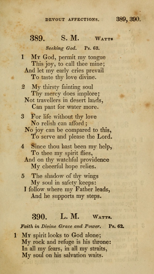 A Collection of Psalms and Hymns for Christian Worship (6th ed.) page 279