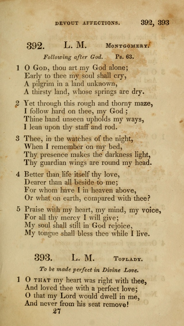 A Collection of Psalms and Hymns for Christian Worship (6th ed.) page 281