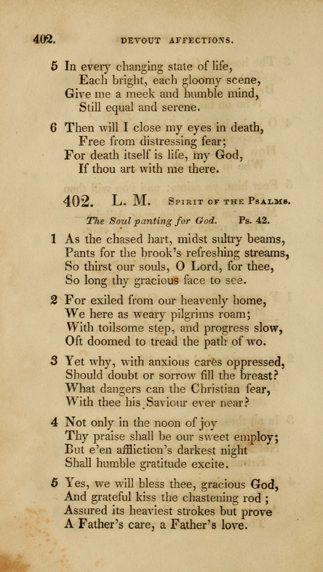 A Collection of Psalms and Hymns for Christian Worship (6th ed.) page 288