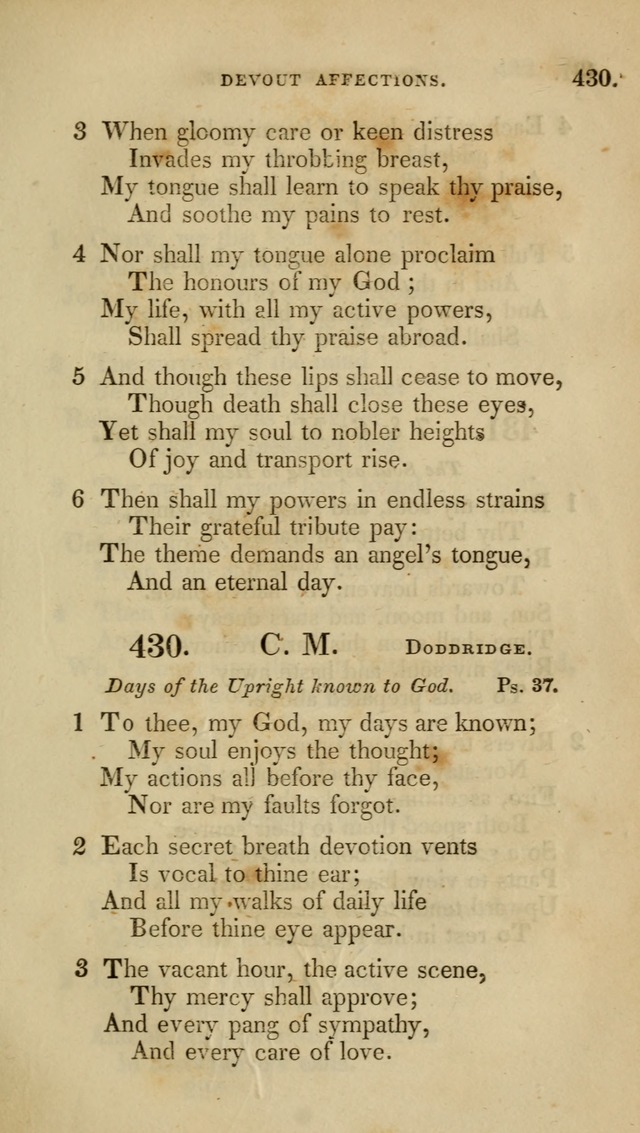 A Collection of Psalms and Hymns for Christian Worship (6th ed.) page 307