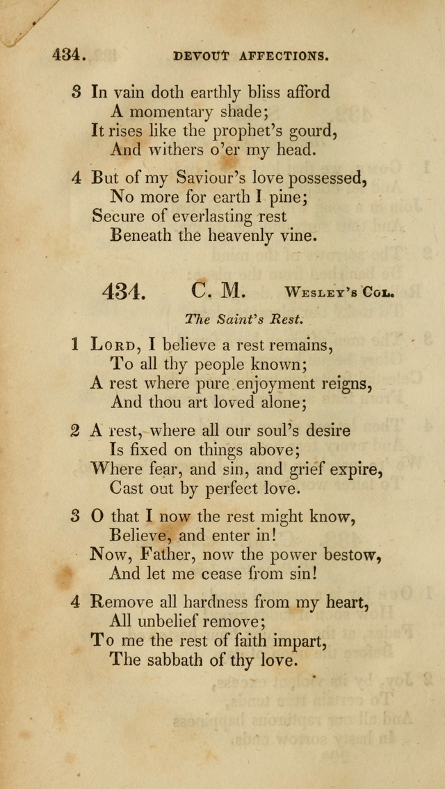 A Collection of Psalms and Hymns for Christian Worship (6th ed.) page 310