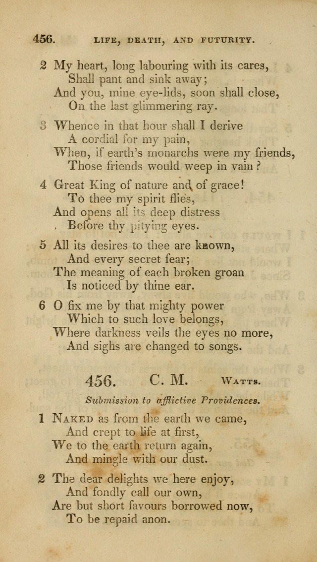 A Collection of Psalms and Hymns for Christian Worship (6th ed.) page 326