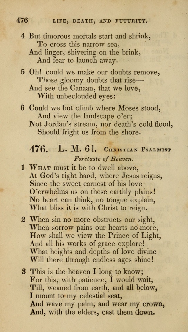 A Collection of Psalms and Hymns for Christian Worship (6th ed.) page 340