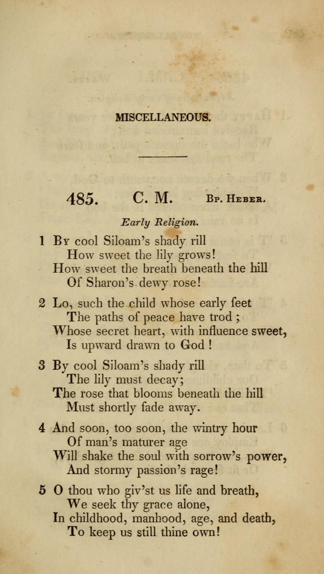 A Collection of Psalms and Hymns for Christian Worship (6th ed.) page 347