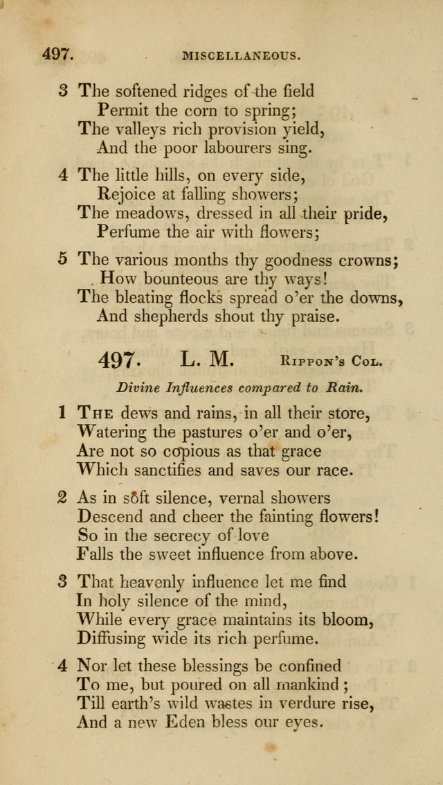 A Collection of Psalms and Hymns for Christian Worship (6th ed.) page 356