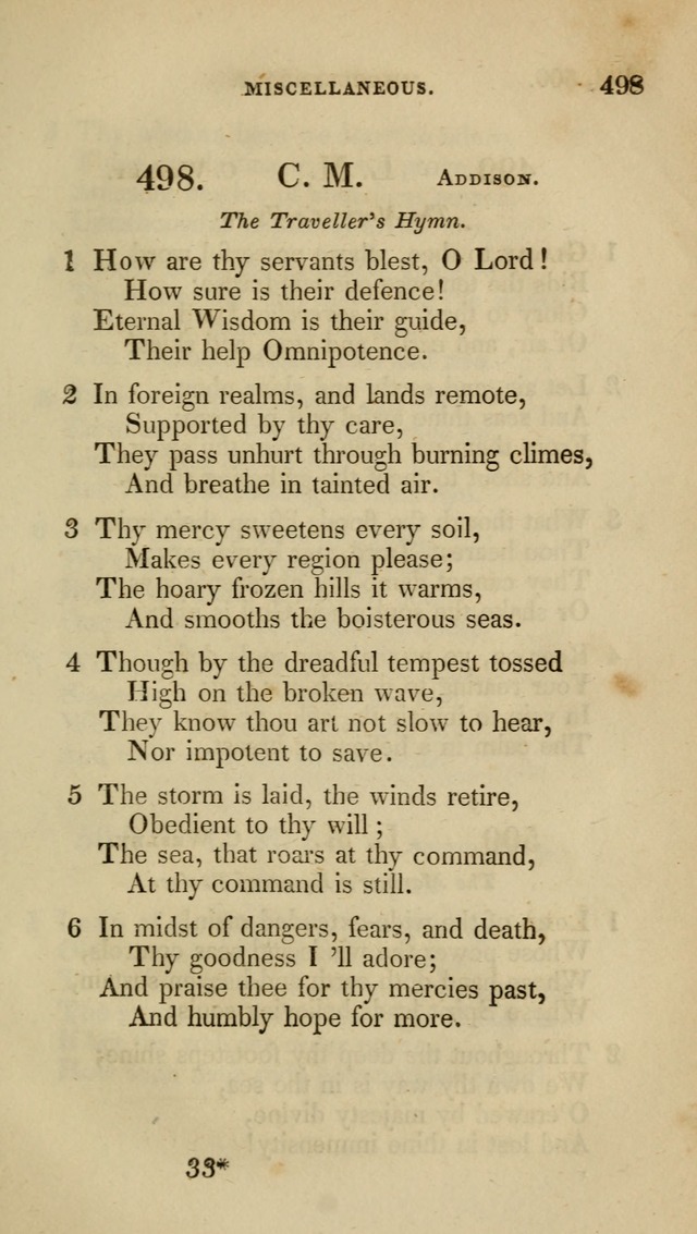 A Collection of Psalms and Hymns for Christian Worship (6th ed.) page 357