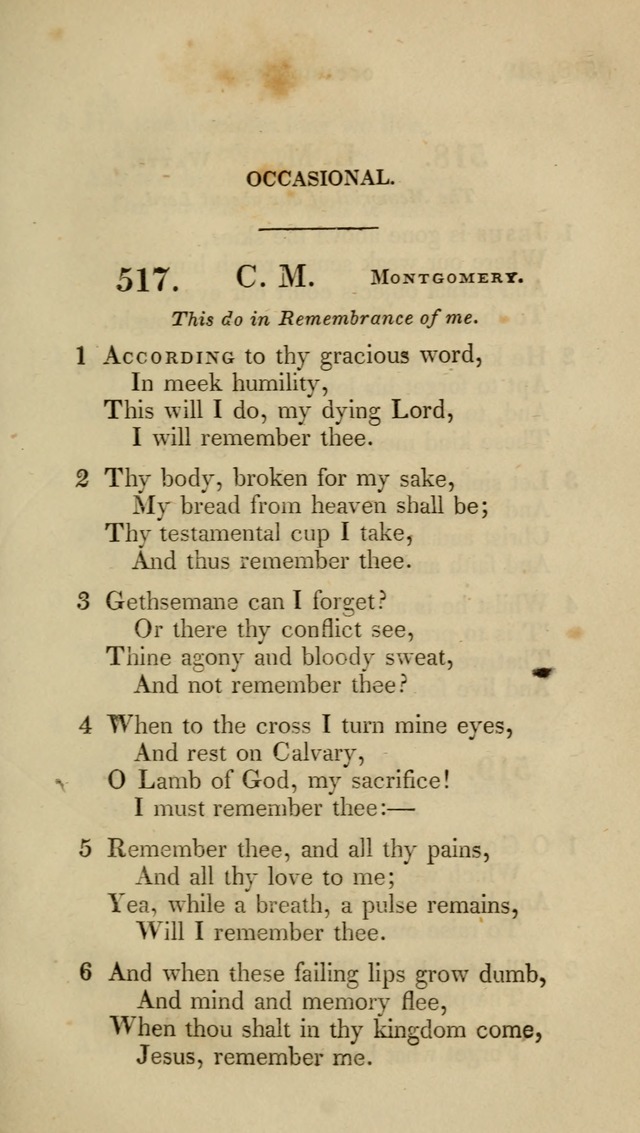 A Collection of Psalms and Hymns for Christian Worship (6th ed.) page 371