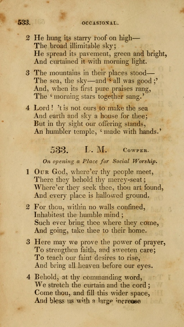 A Collection of Psalms and Hymns for Christian Worship (6th ed.) page 382