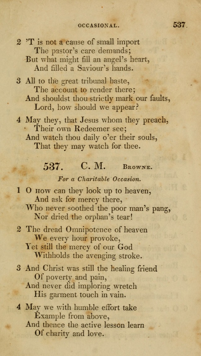 A Collection of Psalms and Hymns for Christian Worship (6th ed.) page 385