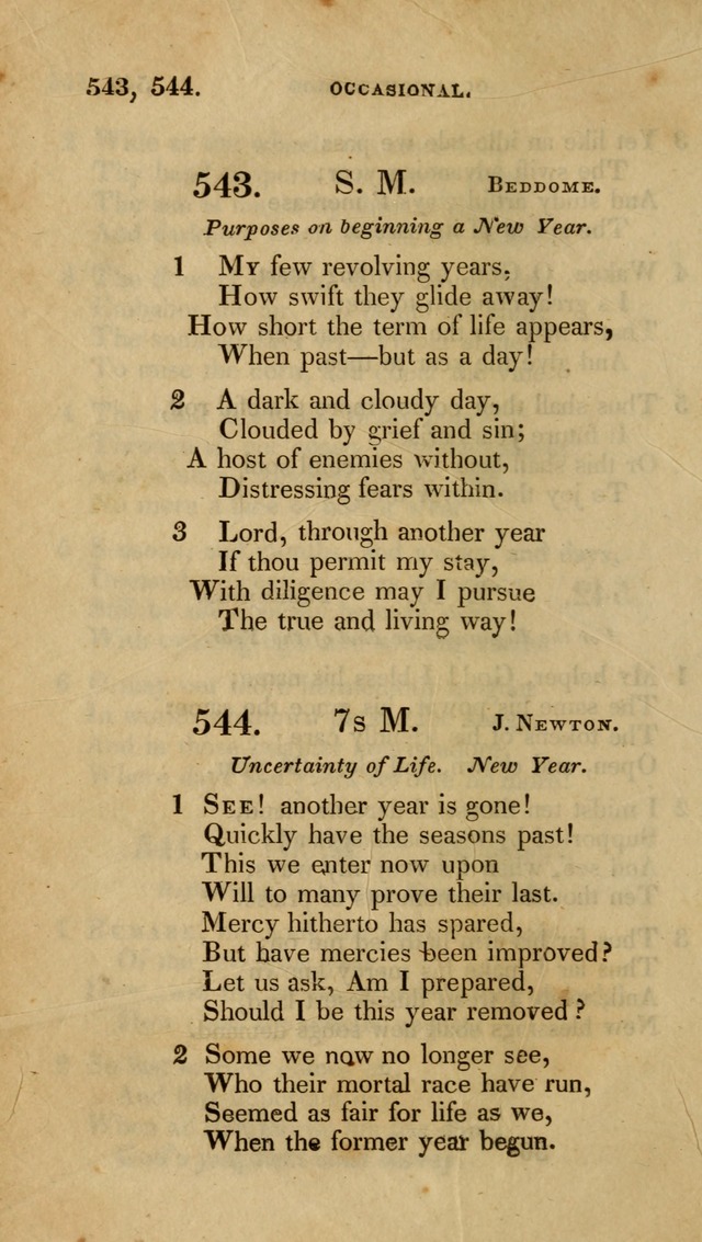 A Collection of Psalms and Hymns for Christian Worship (6th ed.) page 390