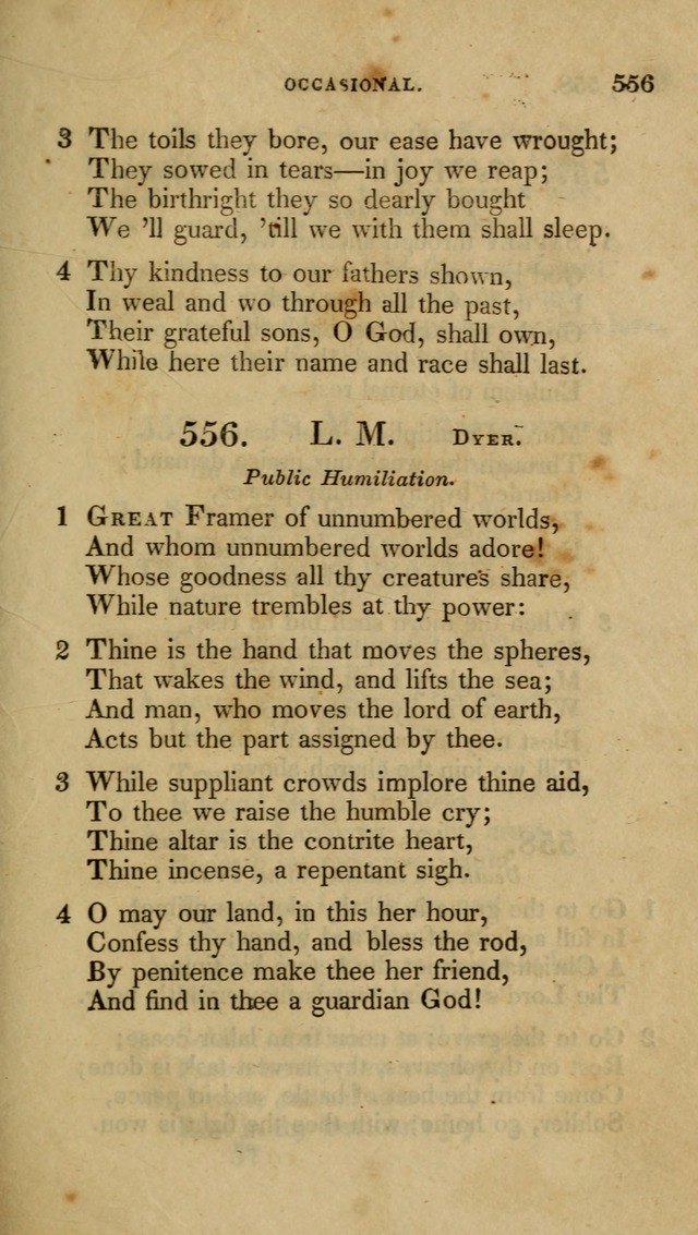 A Collection of Psalms and Hymns for Christian Worship (6th ed.) page 397