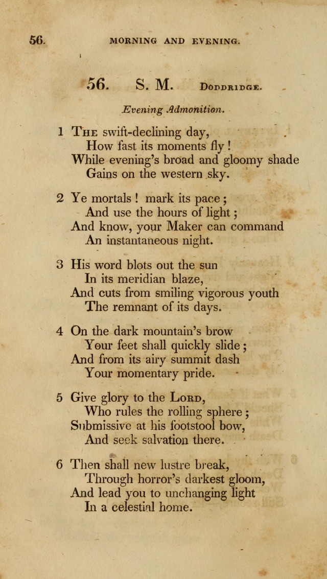 A Collection of Psalms and Hymns for Christian Worship (6th ed.) page 40