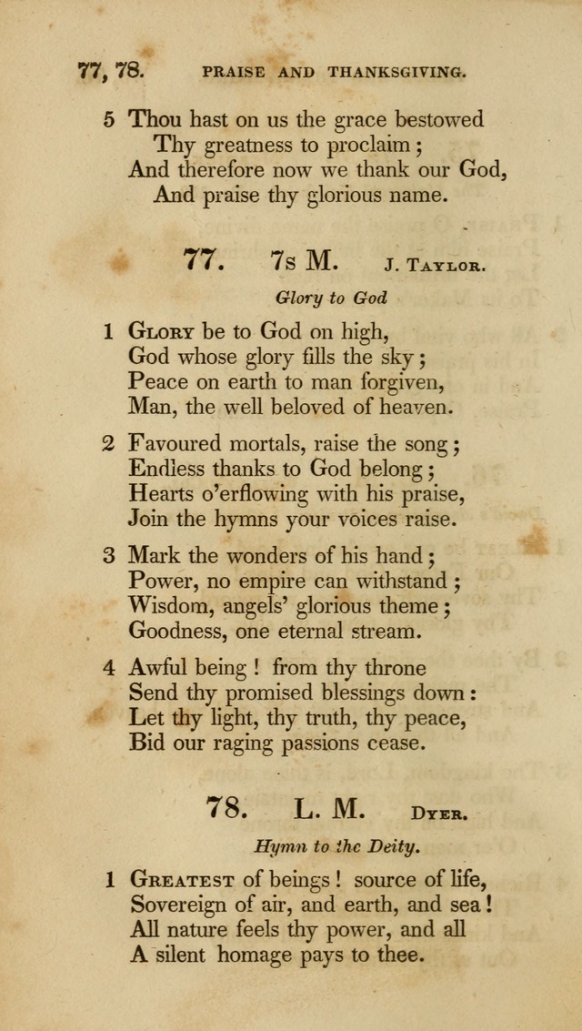 A Collection of Psalms and Hymns for Christian Worship (6th ed.) page 56