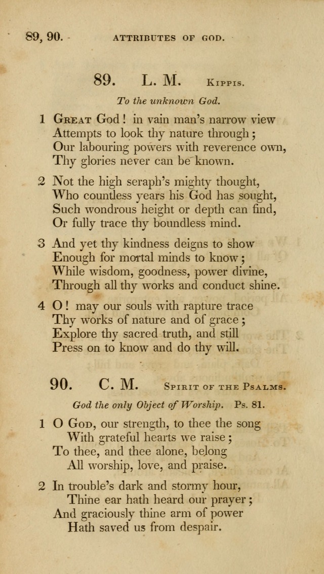 A Collection of Psalms and Hymns for Christian Worship (6th ed.) page 66