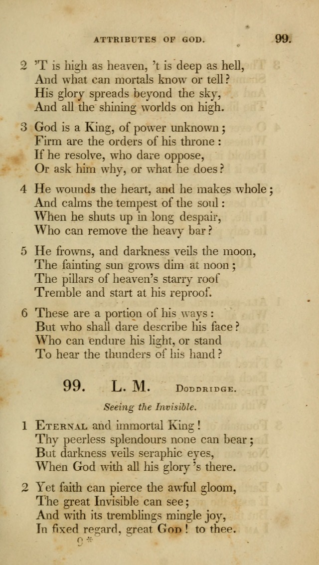 A Collection of Psalms and Hymns for Christian Worship (6th ed.) page 73