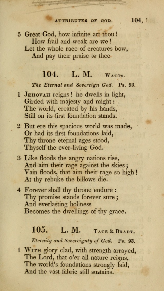 A Collection of Psalms and Hymns for Christian Worship (6th ed.) page 77