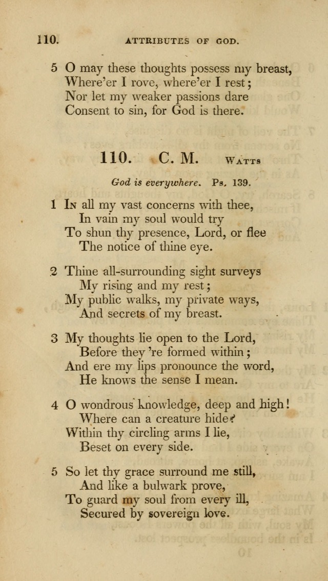 A Collection of Psalms and Hymns for Christian Worship (6th ed.) page 82