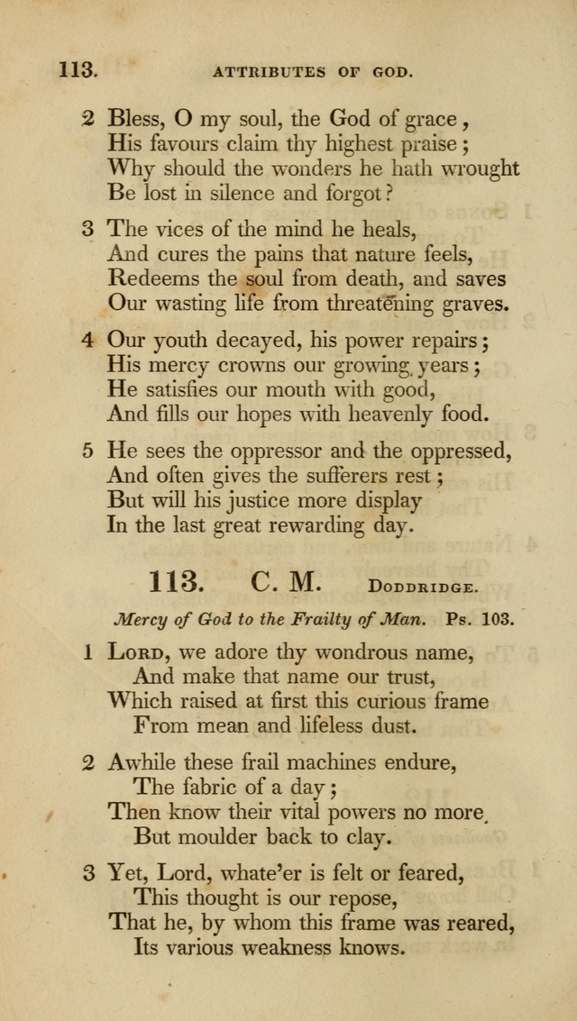 A Collection of Psalms and Hymns for Christian Worship (6th ed.) page 84