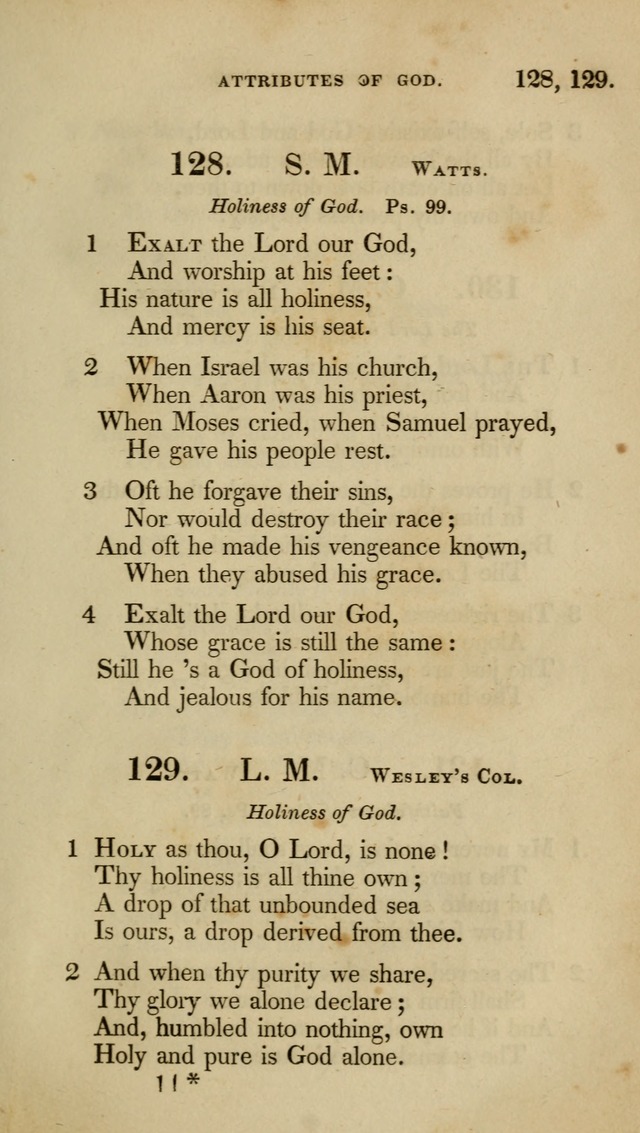 A Collection of Psalms and Hymns for Christian Worship (6th ed.) page 97