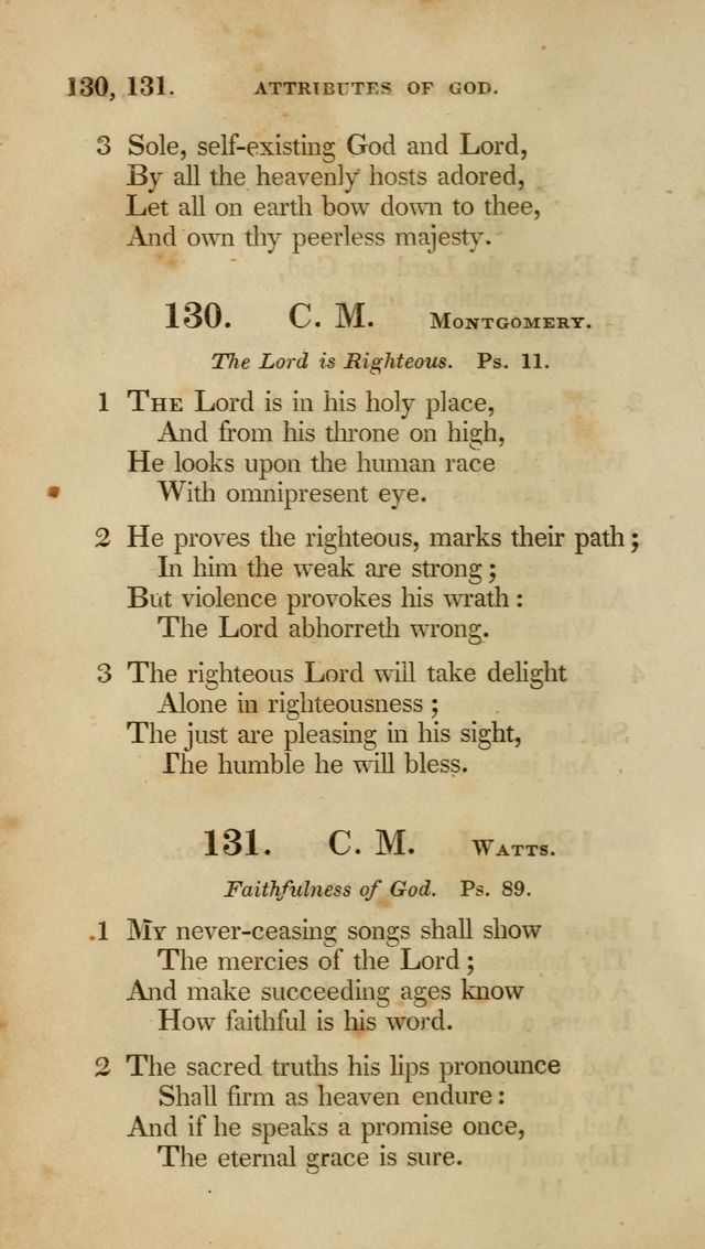 A Collection of Psalms and Hymns for Christian Worship (6th ed.) page 98