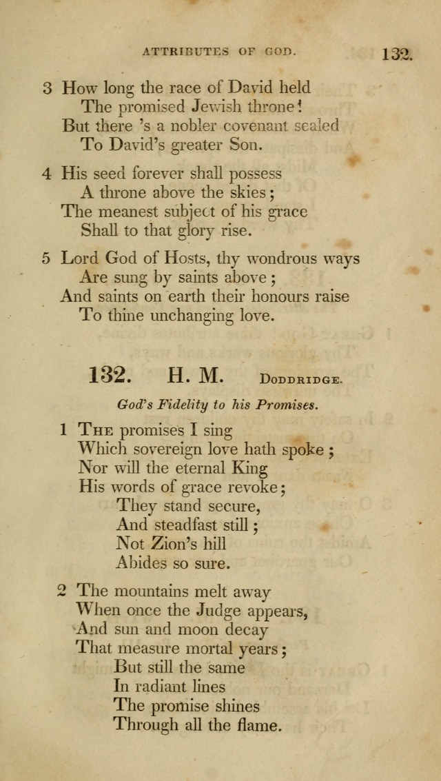 A Collection of Psalms and Hymns for Christian Worship (6th ed.) page 99