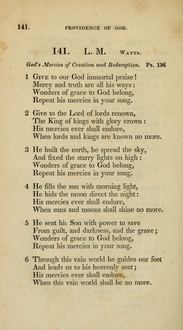 A Collection of Psalms and Hymns for Christian Worship (10th ed.) page 106