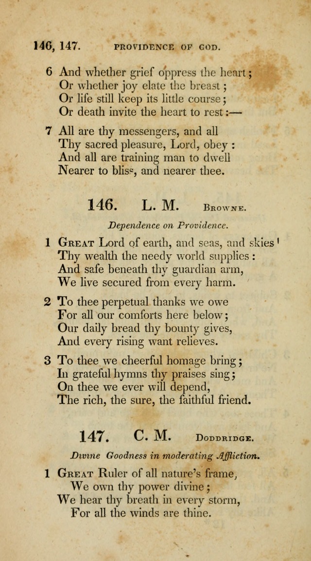 A Collection of Psalms and Hymns for Christian Worship (10th ed.) page 110