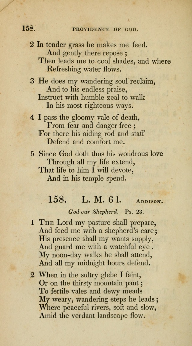 A Collection of Psalms and Hymns for Christian Worship (10th ed.) page 118