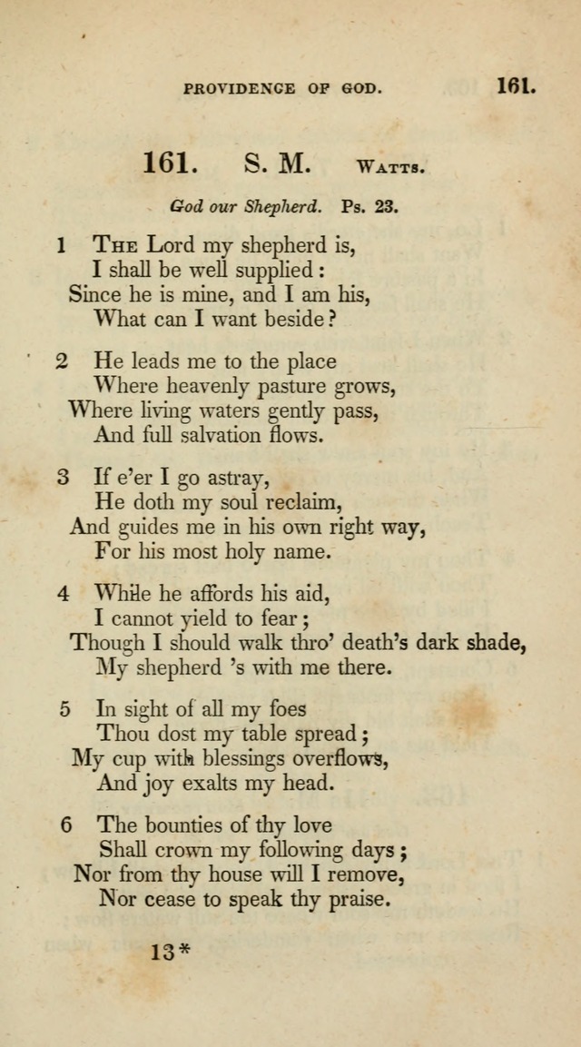 A Collection of Psalms and Hymns for Christian Worship (10th ed.) page 121