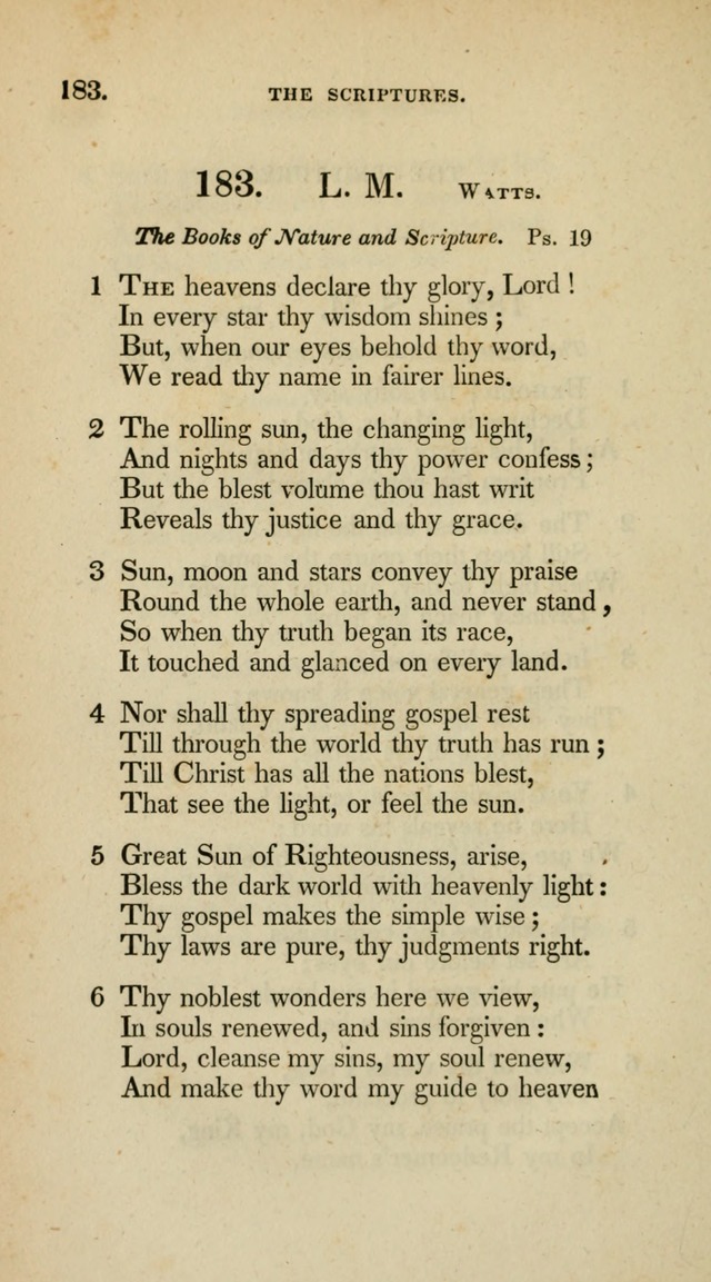 A Collection of Psalms and Hymns for Christian Worship (10th ed.) page 138