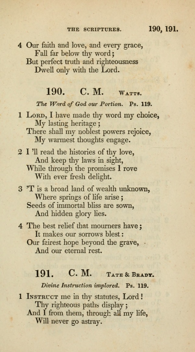 A Collection of Psalms and Hymns for Christian Worship (10th ed.) page 143