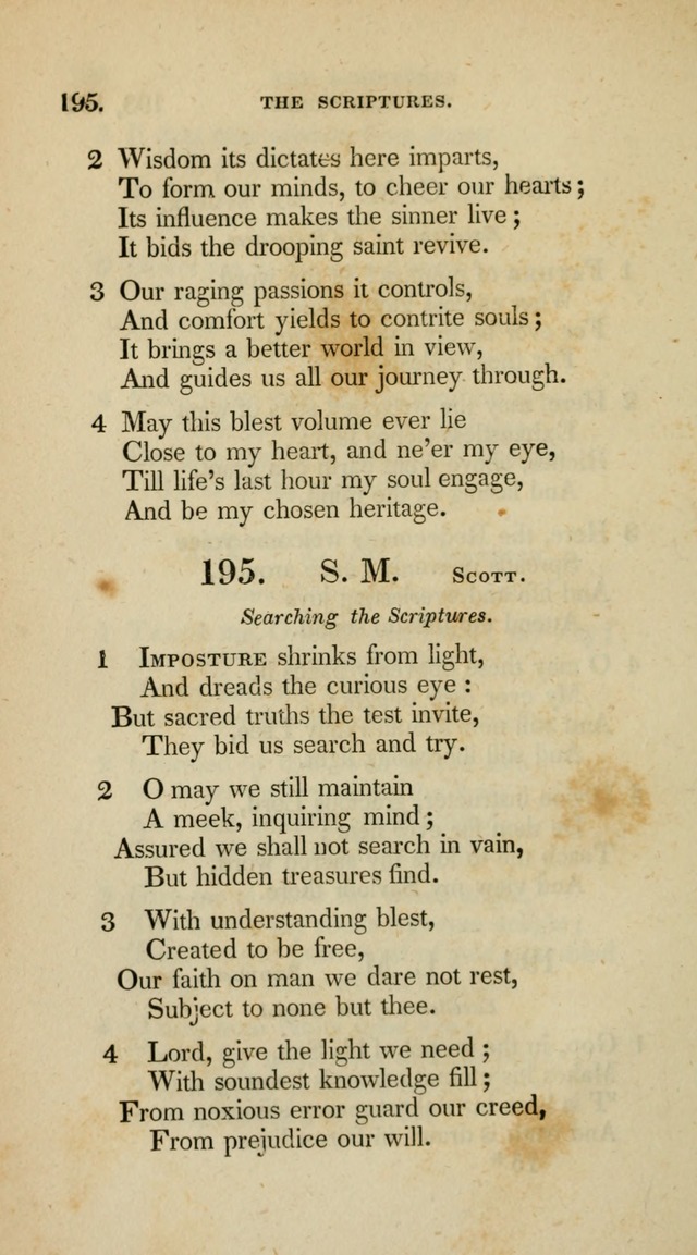 A Collection of Psalms and Hymns for Christian Worship (10th ed.) page 146