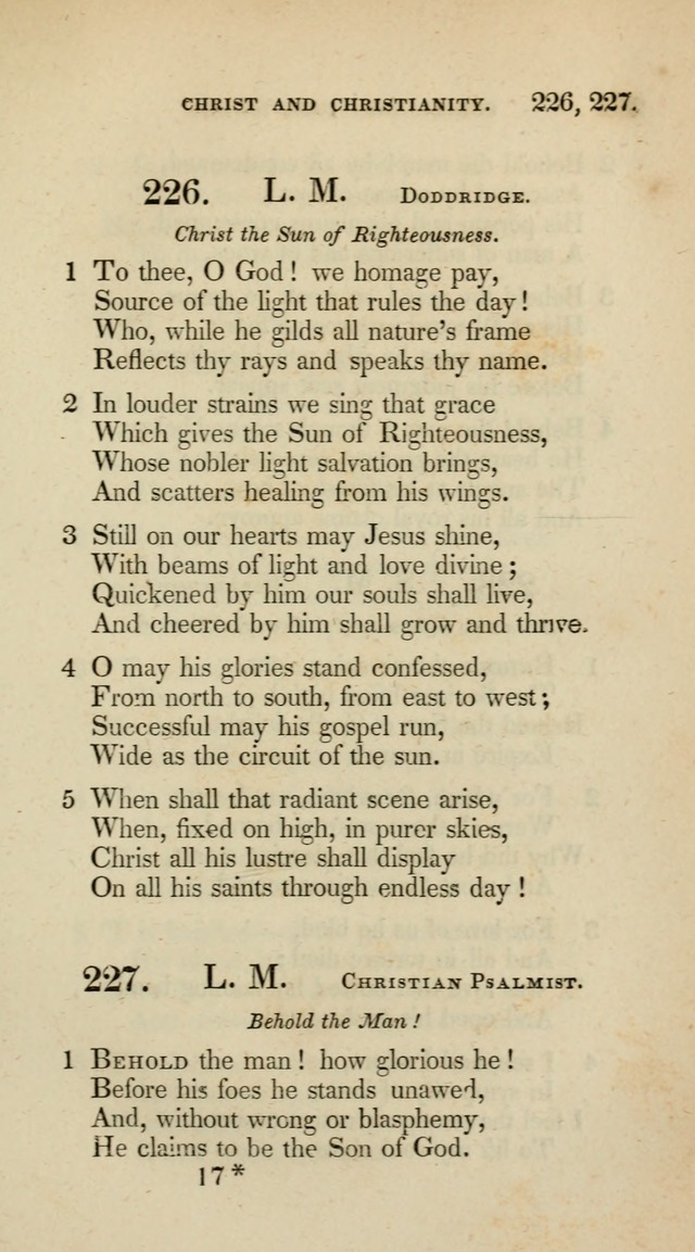 A Collection of Psalms and Hymns for Christian Worship (10th ed.) page 169