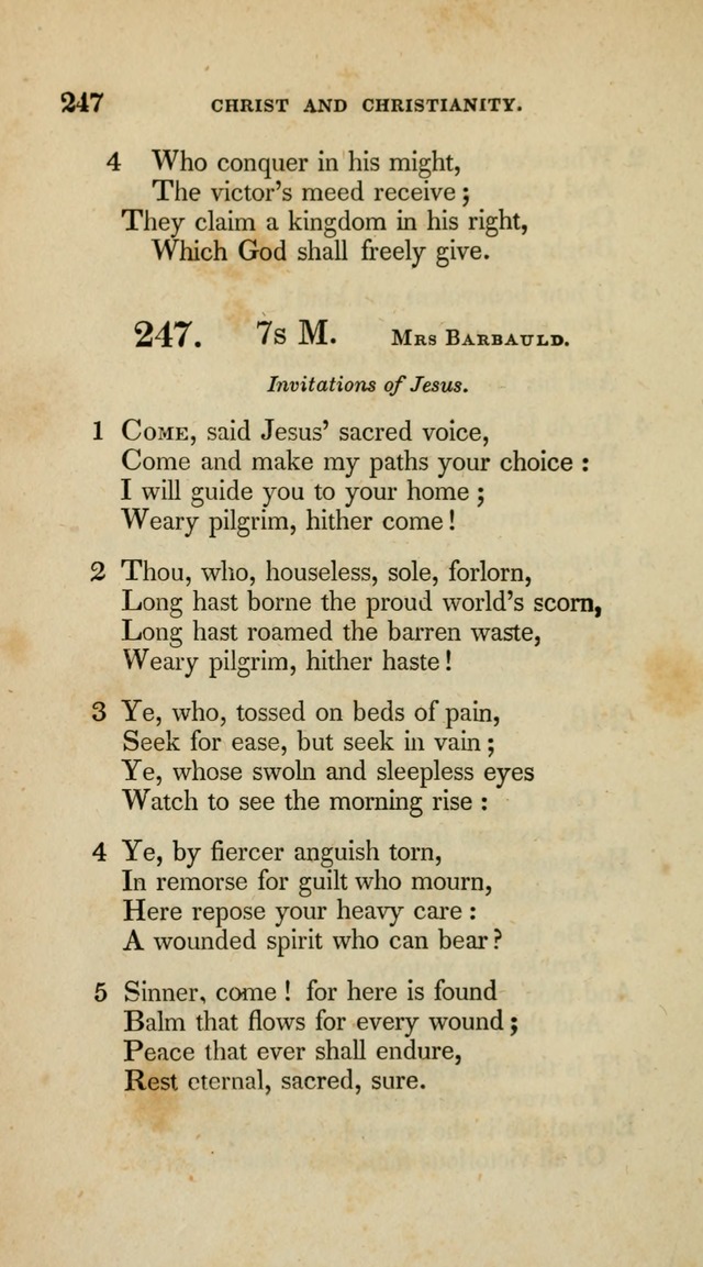 A Collection of Psalms and Hymns for Christian Worship (10th ed.) page 184