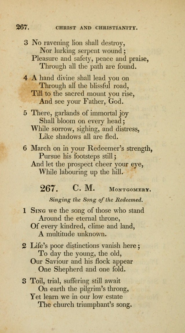 A Collection of Psalms and Hymns for Christian Worship (10th ed.) page 198