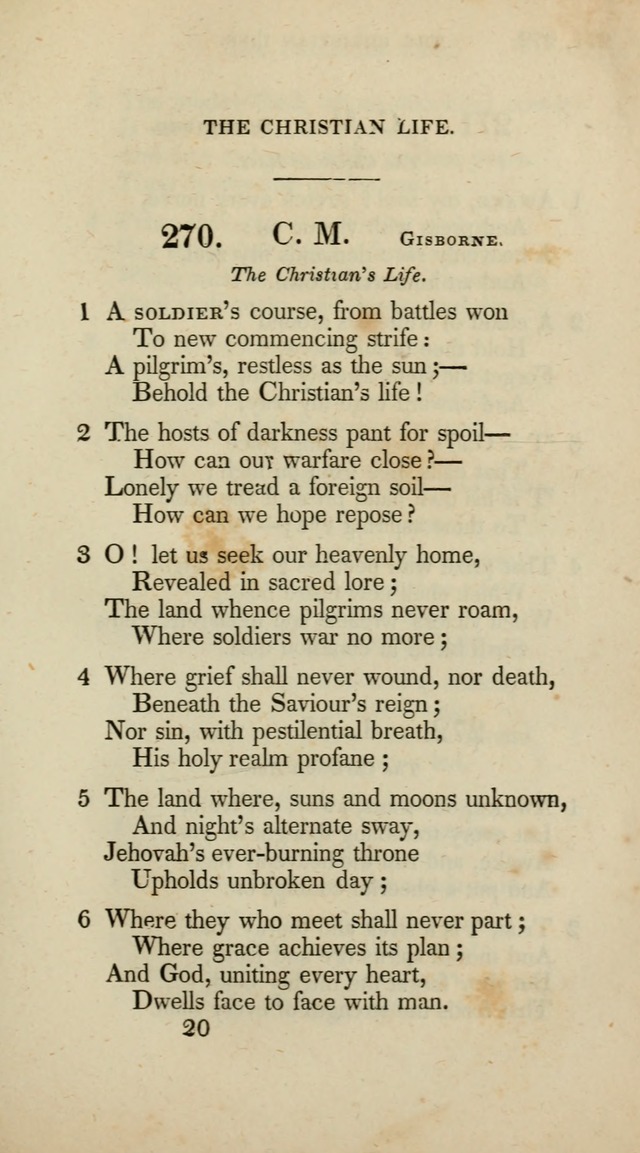 A Collection of Psalms and Hymns for Christian Worship (10th ed.) page 201