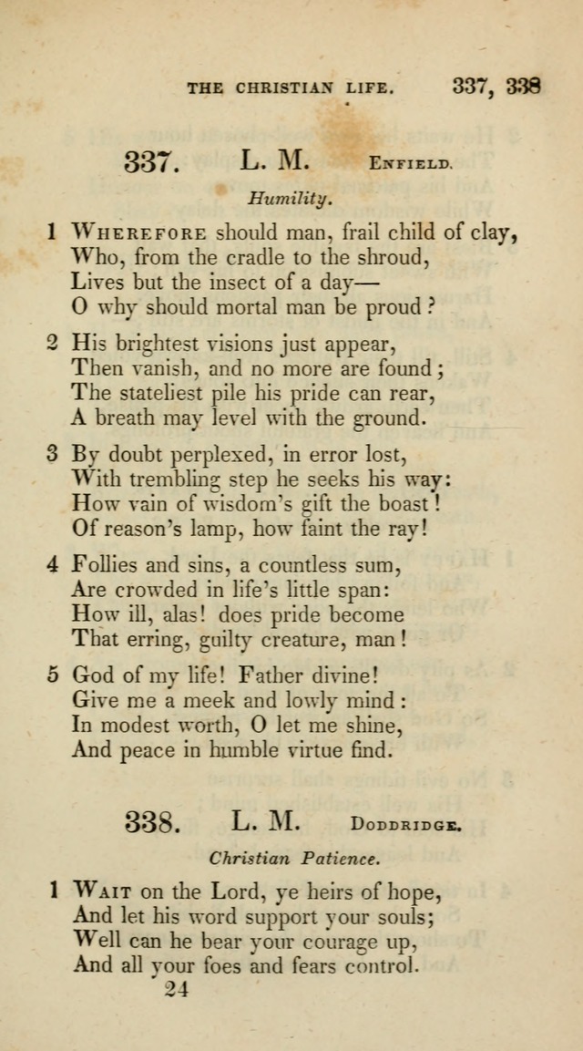 A Collection of Psalms and Hymns for Christian Worship (10th ed.) page 249