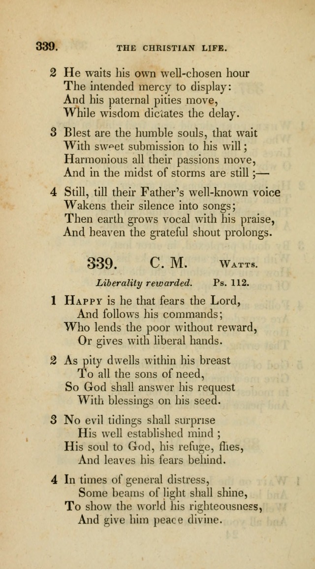 A Collection of Psalms and Hymns for Christian Worship (10th ed.) page 250