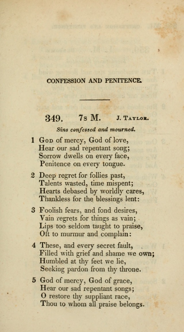 A Collection of Psalms and Hymns for Christian Worship (10th ed.) page 257