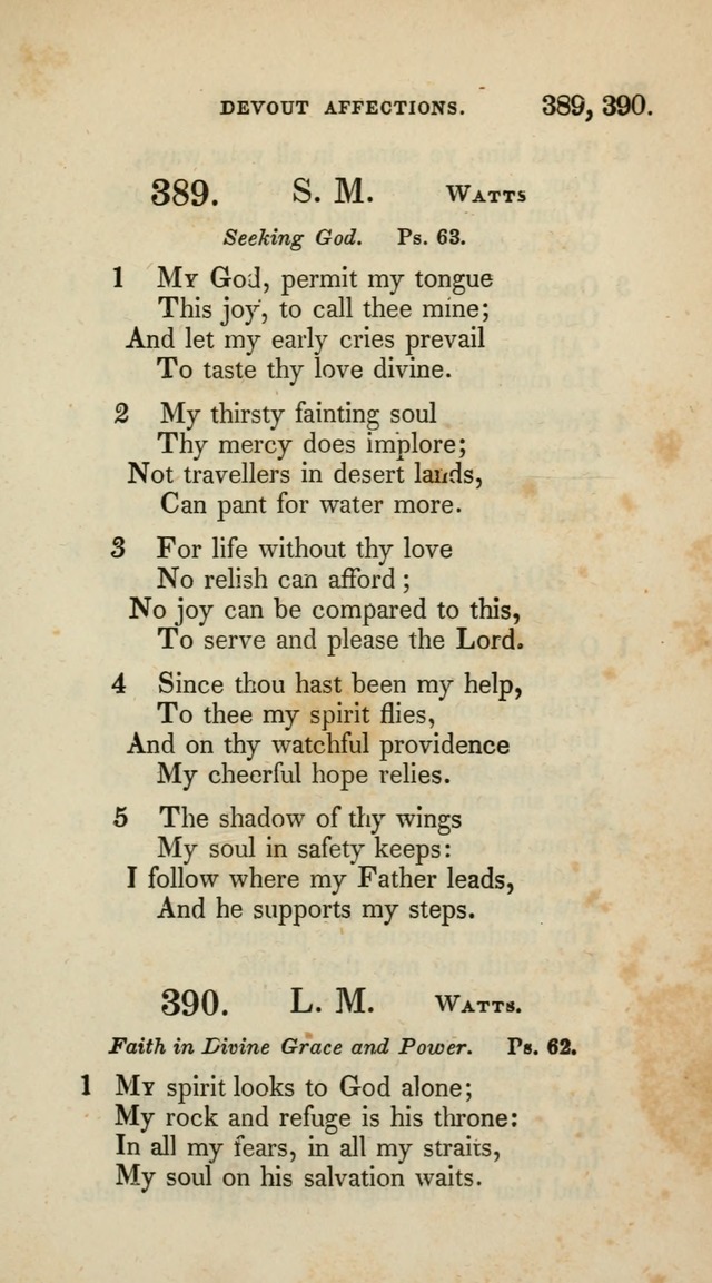 A Collection of Psalms and Hymns for Christian Worship (10th ed.) page 283