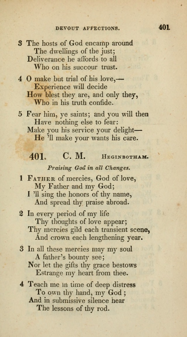 A Collection of Psalms and Hymns for Christian Worship (10th ed.) page 291