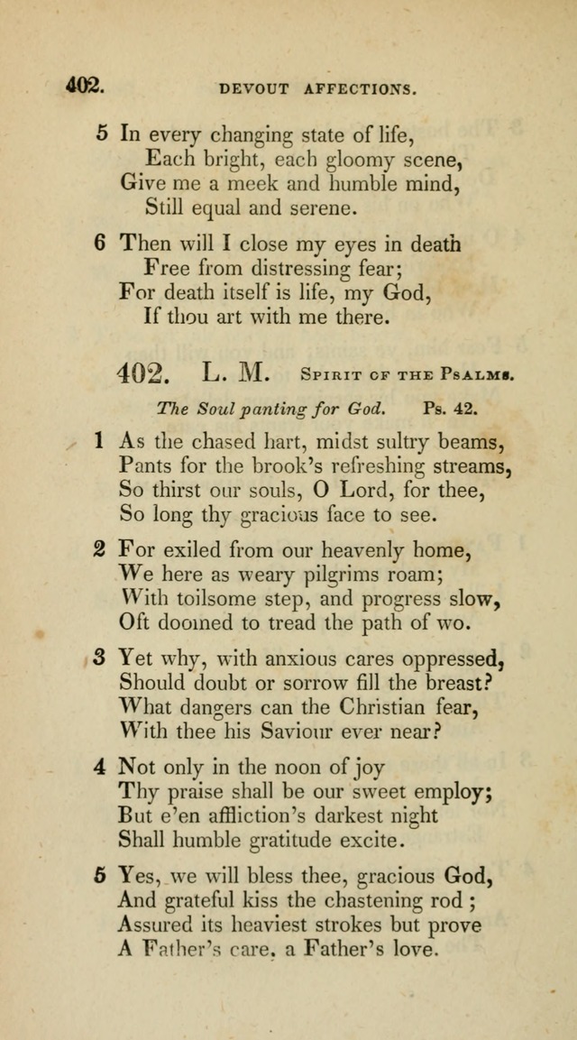 A Collection of Psalms and Hymns for Christian Worship (10th ed.) page 292