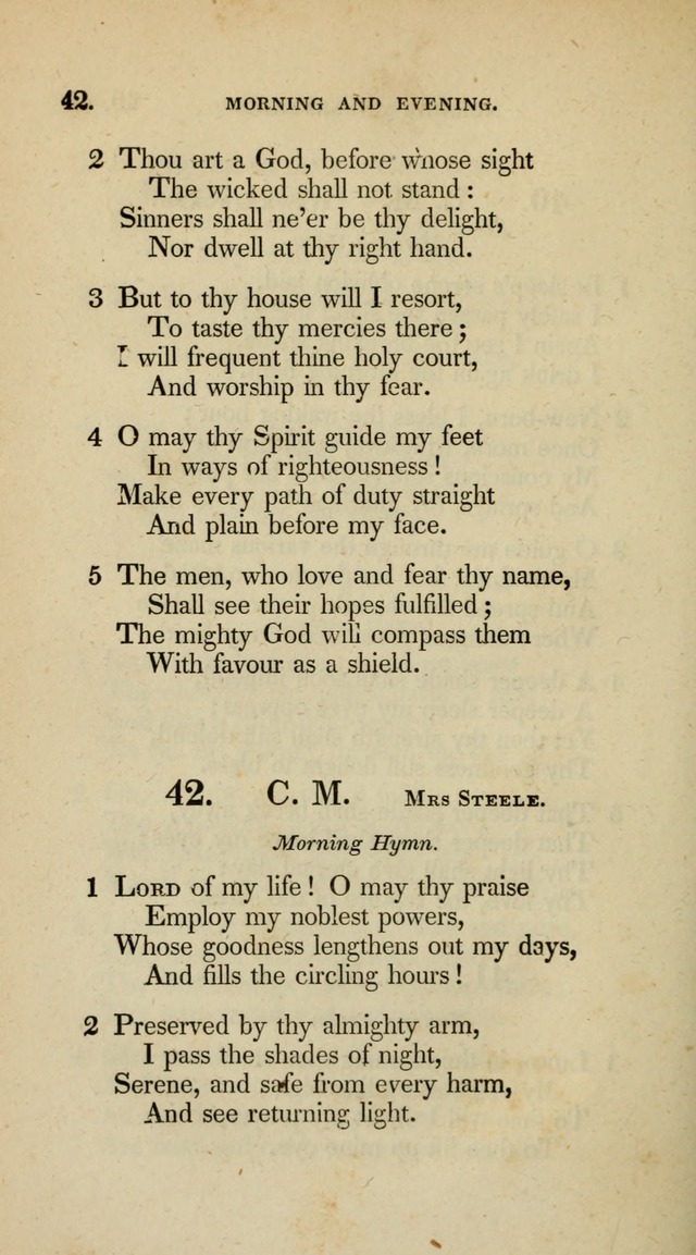 A Collection of Psalms and Hymns for Christian Worship (10th ed.) page 30