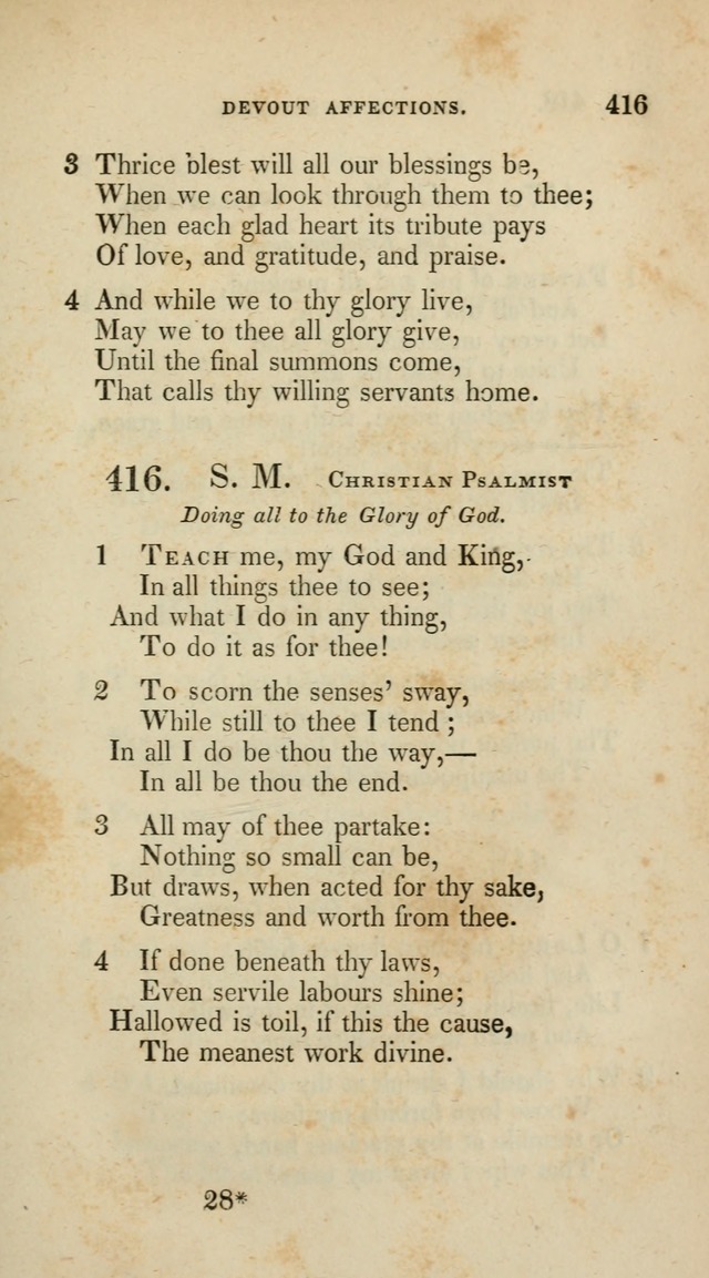 A Collection of Psalms and Hymns for Christian Worship (10th ed.) page 301