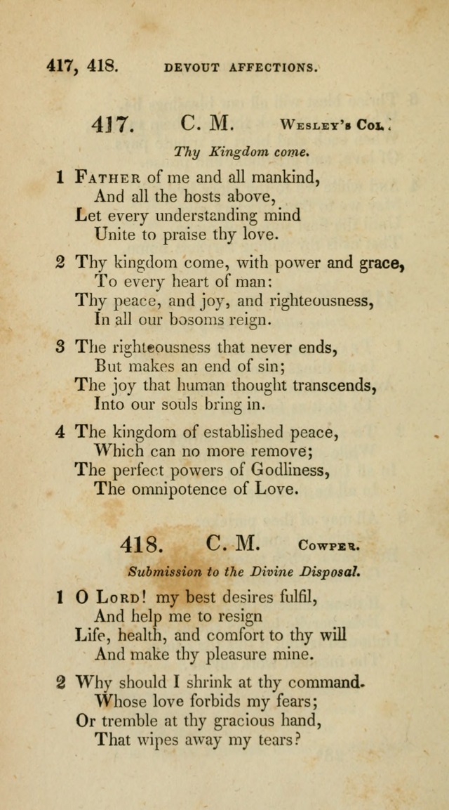 A Collection of Psalms and Hymns for Christian Worship (10th ed.) page 302