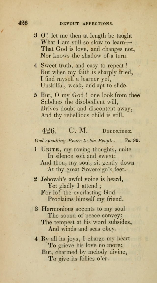 A Collection of Psalms and Hymns for Christian Worship (10th ed.) page 308