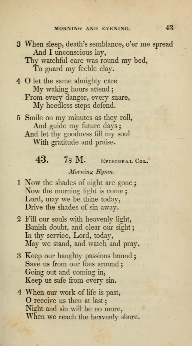 A Collection of Psalms and Hymns for Christian Worship (10th ed.) page 31